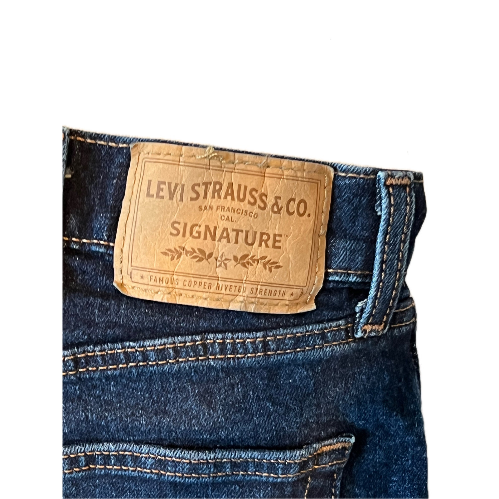 Signature by Levis Relaxed Jeans Mens 38x30 image 5