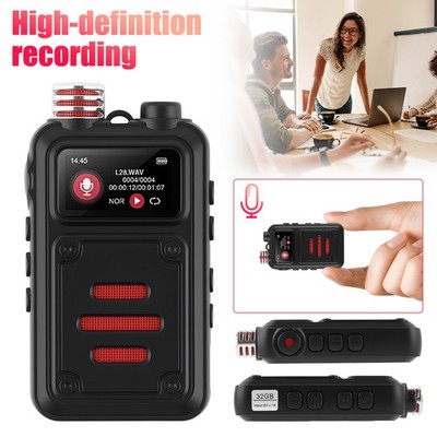 All New Mini HD Noise-Reducing MP3 Recorder Built-in Storage 32GB Voice Recorder