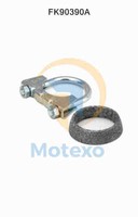 FK90390A Katalysator Montagesatz Bedford Rascal 1.0 8/1993 -