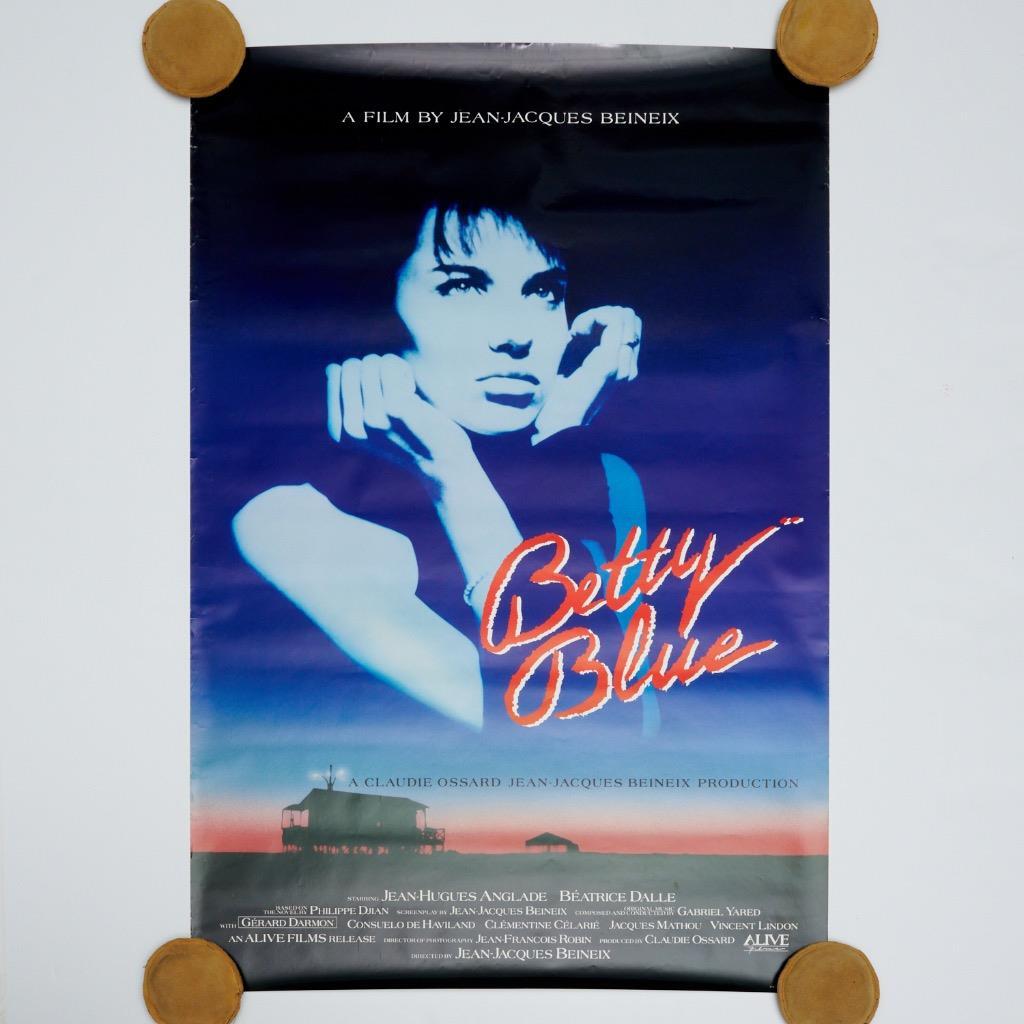 Betty Blue 37°2 Matin Beineix original Large French Movie Poster