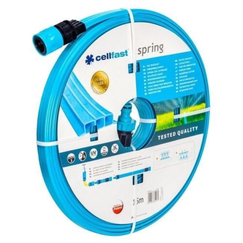 Sprühschlauch Beregnungsschlauch Gartenschlauch Bewässerungsschlauch 7,5 und 15m - Bild 1 von 1