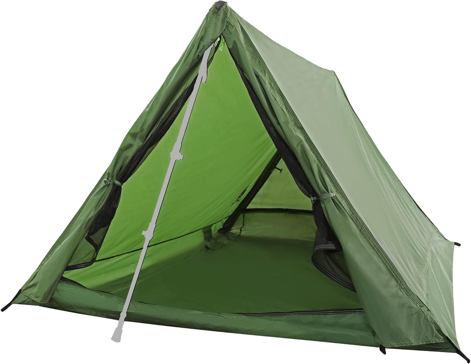 2-Person Trekking Pole Tent for Backpacking - Ultralight A-Frame Backpacking Ten