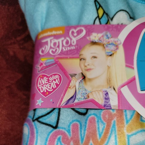 Nickelodeon Jojo Siwa MÄDCHEN 2-TEILIGES PYJAMA-SET GRÖSSE 4/5 NEU MIT ETIKETT KOSTENLOSER VERSAND BX7 - Bild 3 von 7
