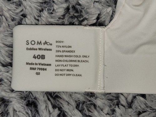 Soma ENBLISS Bügel BH Ivory Gr. 40B - Bild 5 von 5