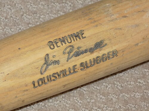 Jim Pearsall H&B Game Used Bat Red Sox Indians Angels - Picture 3 of 6