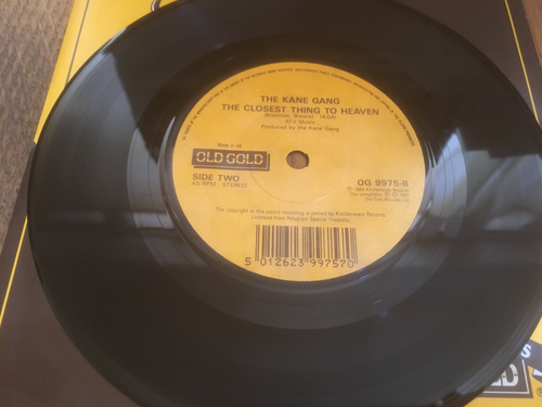 Double "Captain Of Her Heart" & Kane Gang "Closest Thing To Heaven" 7" Single EX - Bild 3 von 4