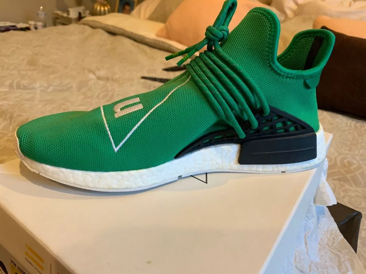 Green nmd shop human race