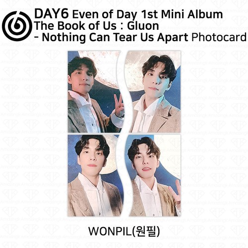 DAY6 Even of Day 1st Mini Album The Book of Us Gluon Photocard Young K Wonpil - Picture 5 of 48