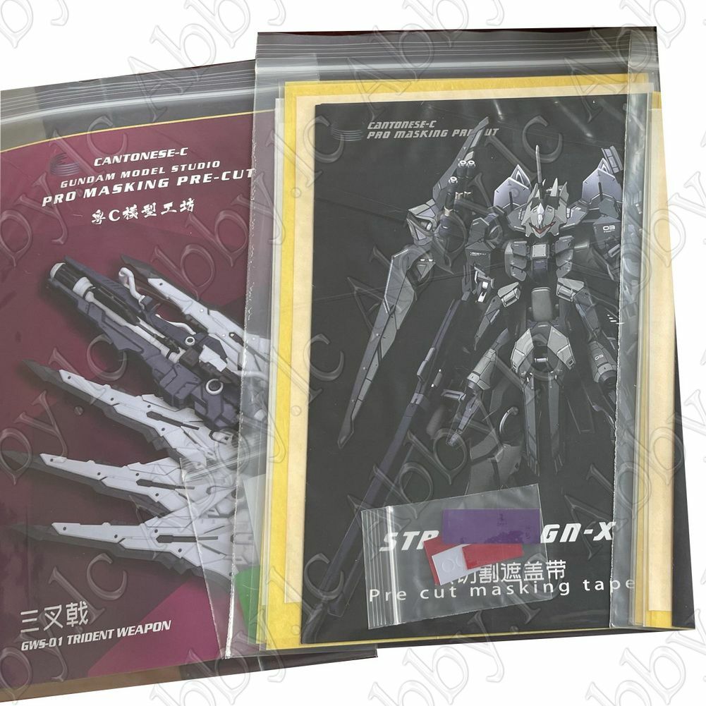 Precut Masking Tape for MG 1/100 GN-X Yu Jiao Land Strike GN