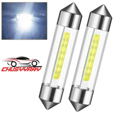 2x 578 41MM 211-2 212-2 White LED Interior Dome Map Light Bulb For Benz