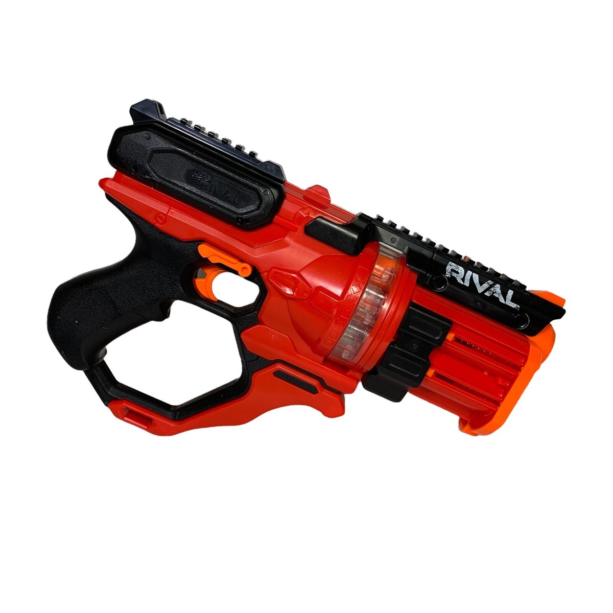 ナーフRIVAL 1500 エアソフトガン 赤黒 Nerf Rival Roundhouse XX-1500 Red Pistol Ball Gun Hasbro