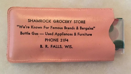 Black River Falls Wisconsin SHAMROCK NEGOZIO DI ALIMENTARI LaCrosse Neillsville Medford - Foto 1 di 3