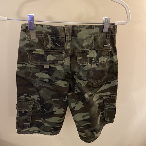Quiksilver Men’s Camo Cargo Shorts (26 waist) NWT - Picture 2 of 8