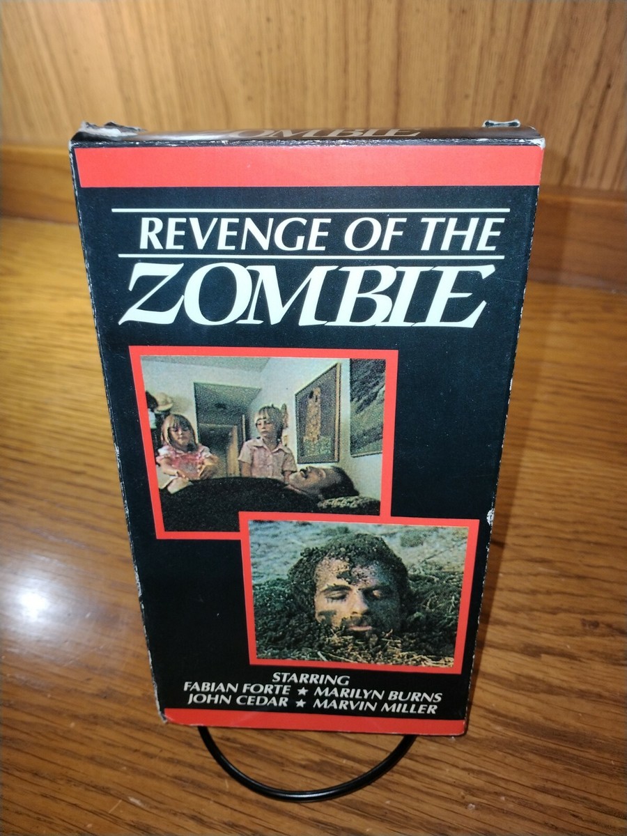 Revenge Of The Zombie (VHS, 1988) Marilyn Burns Fabian