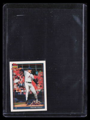 1991 Topps Frank Viola #4 of 36 Micro Mini