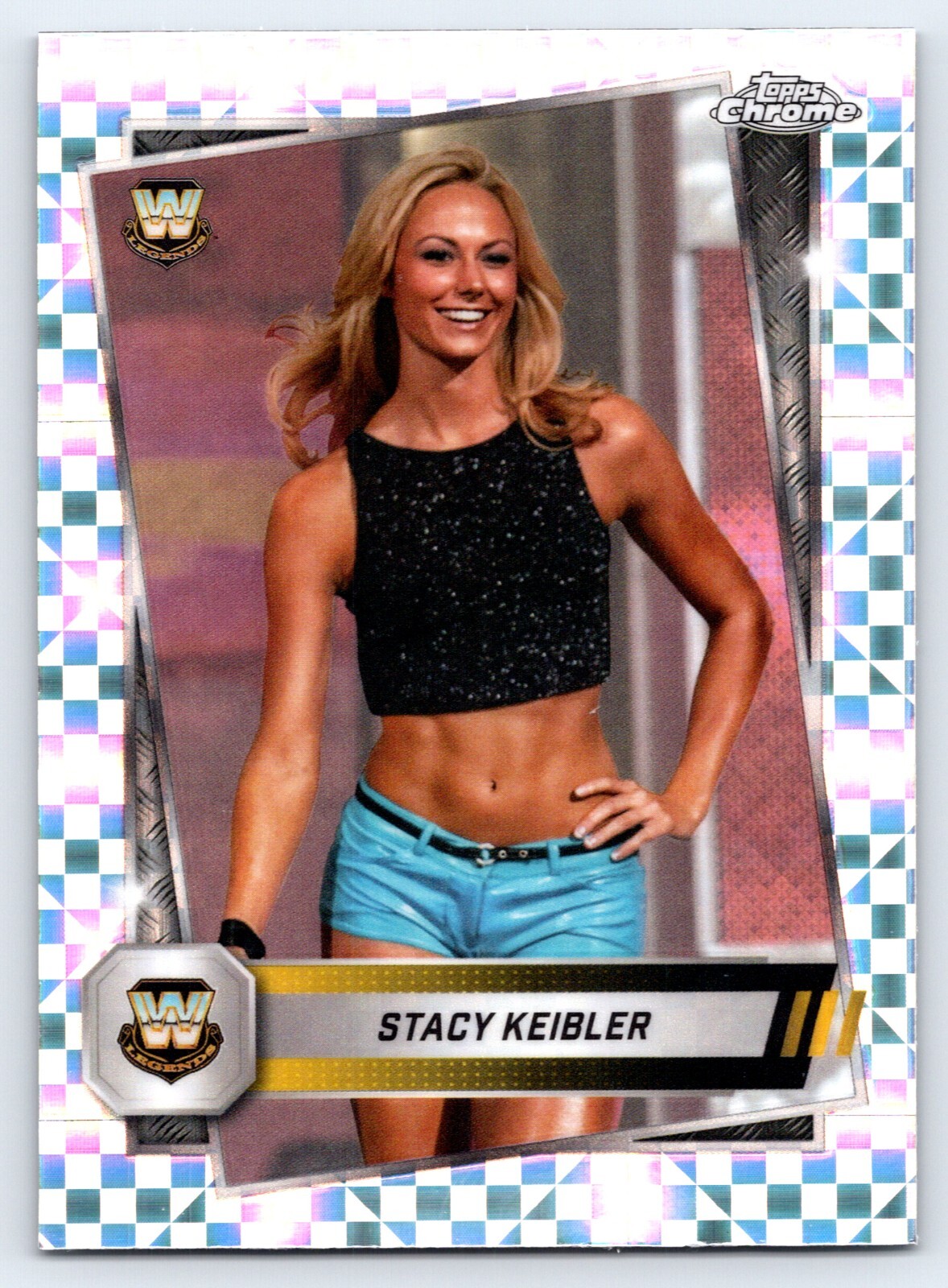 2025 Topps Chrome WWE - Stacy Keibler #85 X-Fractor