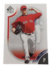 2009 SP Authentic Baseball Jon Lester #31 Boston Red Sox MLB Chicago Cubs
