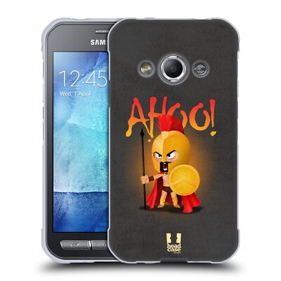 HEAD CASE DESIGNS TINY SPARTANS SOFT GEL CASE FOR SAMSUNG PHONES 4