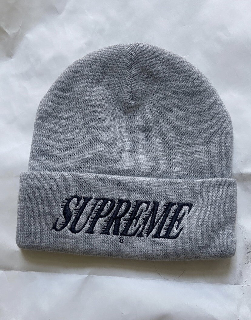 Supreme Crossover Beanie Grey | eBay