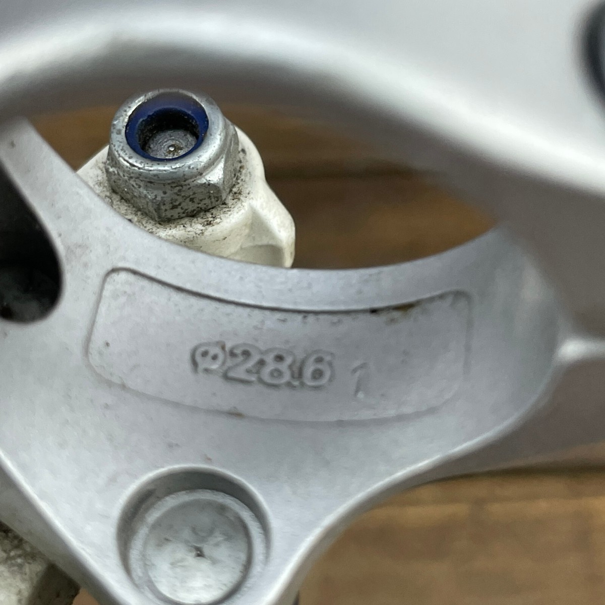 Vintage Shimano Sante Front Derailleur FD-5000 White Double 28.6