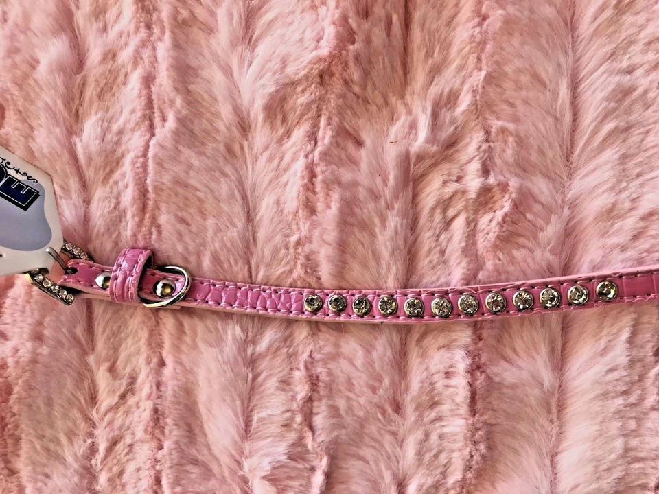 U выбрать цвет щенок собаки домашнего животного блестящий прозрачный со стразами блестящий крокодила ошейники новый с Ярлыками - Изображение 4 из 4