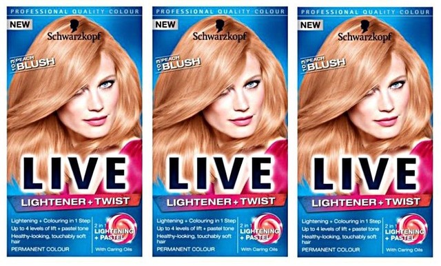 Schwarzkopf Live Lightener And Twist 102 Vanilla Blonde Hair