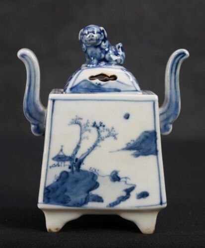 Antike Imari Keramik Imari Koro Räuchergefäß Japan Skulptur 1880 Ofen Kunsthandwerk - Bild 2 von 9