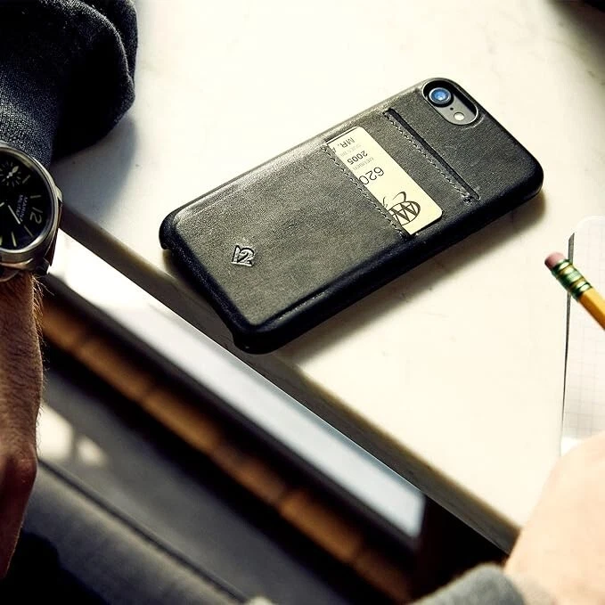 Twelve South Relaxed Leather Case for iPhone 8+ Plus 7+ Plus 6+ Plus 6s+ Plus — 第 3/4 张图片