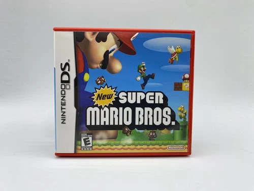 New Super Mario Bros (Nintendo DS, 2006) CIB Tested And Works