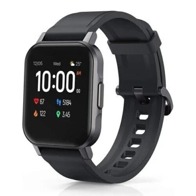 AUKEY LS02 Smart Watch Fitness Tracker 12 Activity Modes IPX6 Waterproof - Black