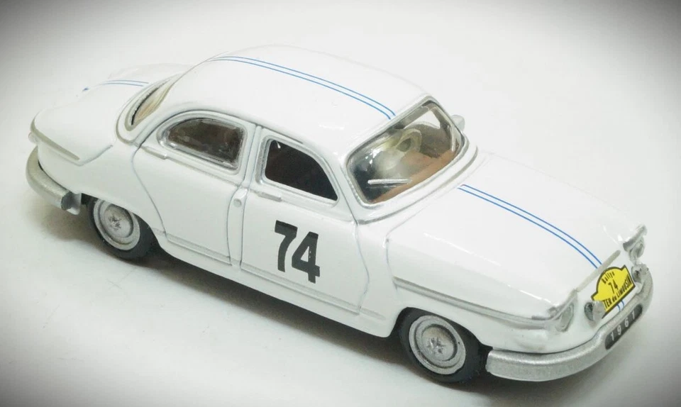 1:87 HO Universal Hobbies PKW Panhard PL 17 Rallye Del 1961 "Inter Du Limousin" - Immagine 2 di 4