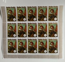 Briefmarken  10 Stück Ruanda  Rwandaise Republique Malerei Gemälde Konvolut