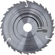 3165140240123 PIA TARCZOWA H SPEEDLINE 190*2,6*30Z24 BOSCH