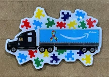 Autism Semi TOM TEAM prime Amazon Employee Peccy Pin