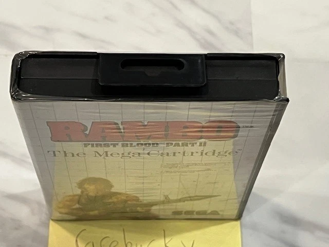 Rambo: First Blood Part II (Sega Master System SMS) NEW FACTORY SEALED, MINT! - Image 3 of 4