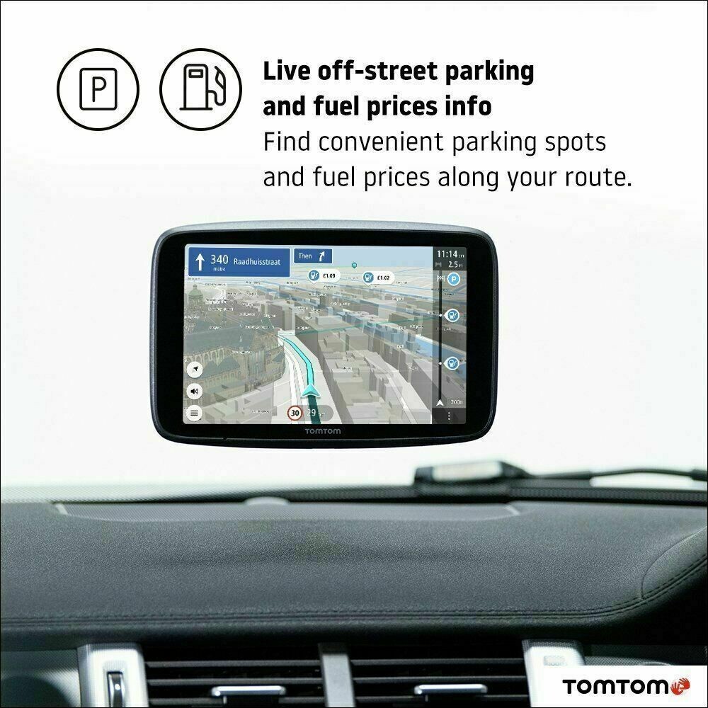 TomTom GO Discover 6 Inch UK ROI Full Europe Sat Nav Nav 1 Year