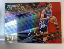 2022-23 Panini Select Basketball Keegan Murray Turbo Charged Red Silver Prizm