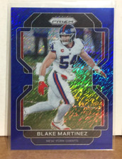 Blake Martinez 2021 Panini Prizm Dark Blue Shimmer FOTL Exclusive #234 (#/25) SP
