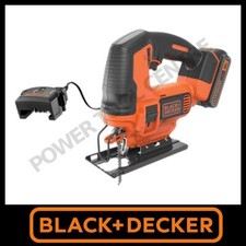 Image of Black & Decker BDCJS18C13 18V Cordless Jigsaw + 1 x 1.5Ah & Charger + 3 Blades