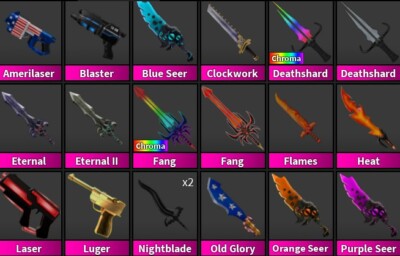 Murder Mystery Godlys (READ DESCRIPTION BEFORE BUYING)