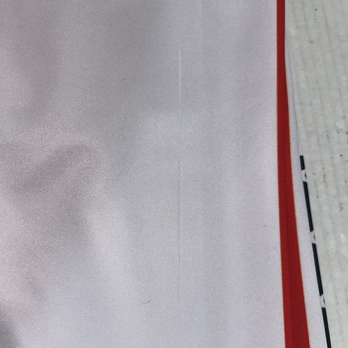 Men’s White Patriotic Baseball Pants Size 38 With Stars & Stripes Pattern *Read* - Picture 11 of 11