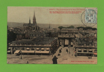 NANCY - Panoramic view of the Place de la Carrière ..... (Ref. H9203)