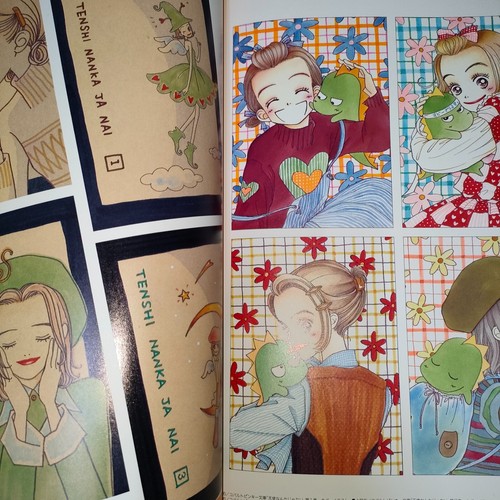 Ai Yazawa Tenshi Nanka Ja Nai Art Book Illustrations I am not an Angel w/Poster - Picture 14 of 17