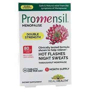 Real Health Promensil Menopause - Двойная сила, 30 таб.