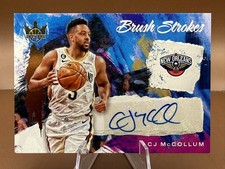 2022-23 Panini Court Kings - Brush Strokes #BR-CJN CJ McCollum Auto /75