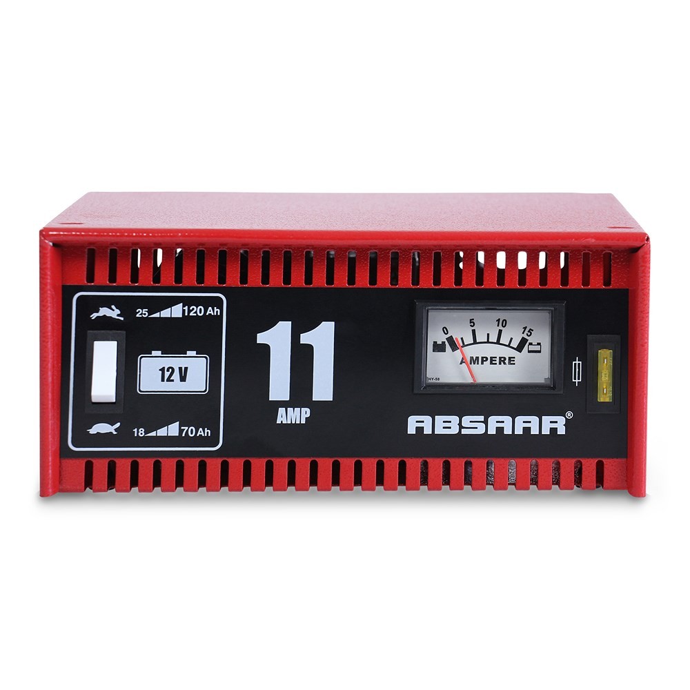 Absaar Caricabatteria Auto 12V 11A Caricabatteria Moto Barca Jump Starter - Miniatura 3