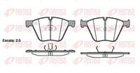 Bremsbelagsatz Scheibenbremse Remsa 1419.00 FüR BMW X6 F01 F04 F03 F02 7Er 5Er