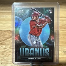 JAMES WOOD 2025 TOPPS COSMIC CHROME ROOKIE PLANETARY URANUS SSP RC Q2277