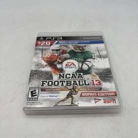 NCAA Football 13 Bonus Edition Sony PlayStation 3 PS3 Complete w/ Manual CIB