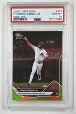 2025 Topps Now Lourdes Gurriel Jr. #521 Gold Foil Diamondbacks PSA 10